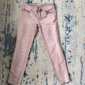 Free People  Pink Jeans